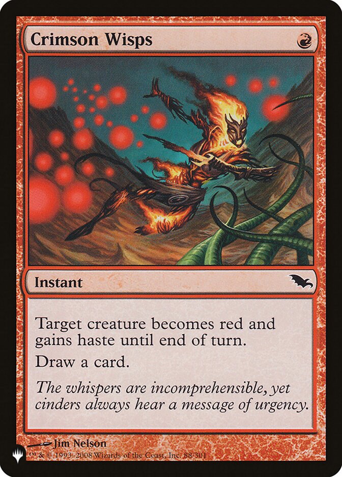 Crimson Wisps plst SHM-88