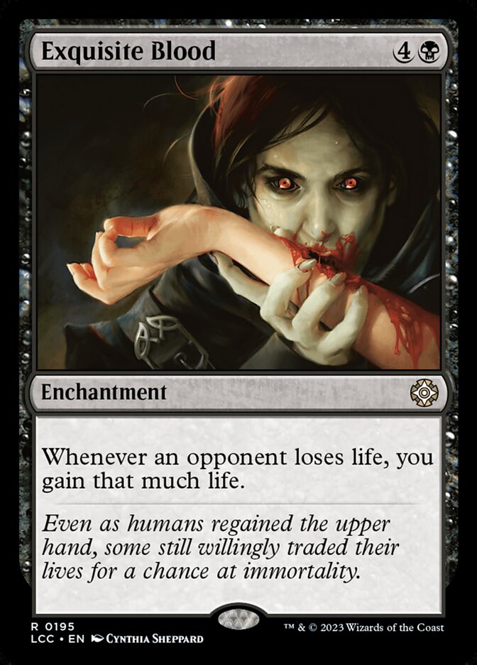 Exquisite Blood lcc 195