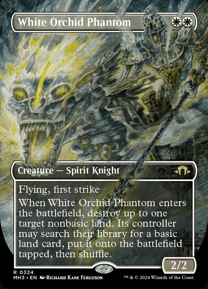 White Orchid Phantom mh3 324