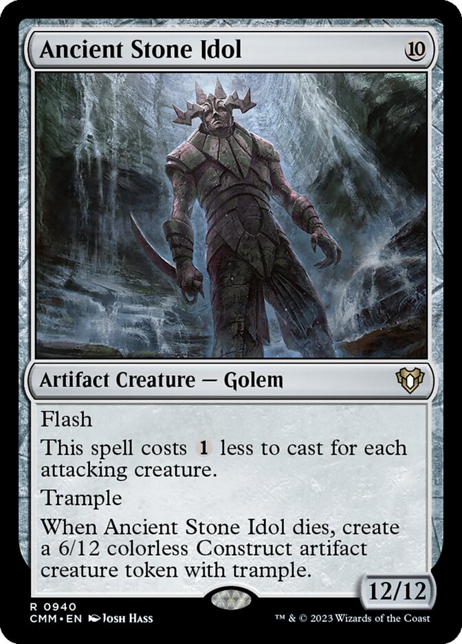 Ancient Stone Idol cmm 940