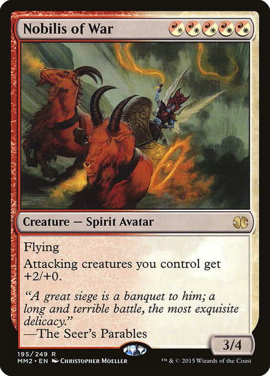 Nobilis of War mm2 195
