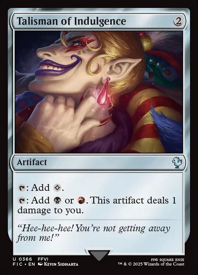 Talisman of Indulgence fic 366