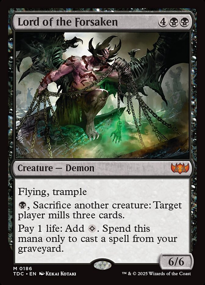 Lord of the Forsaken tdc 186
