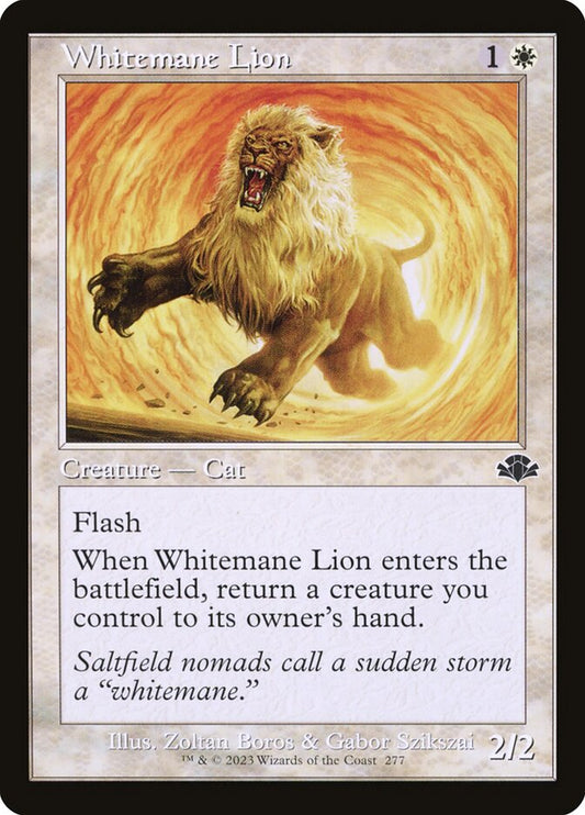 Whitemane Lion dmr 277