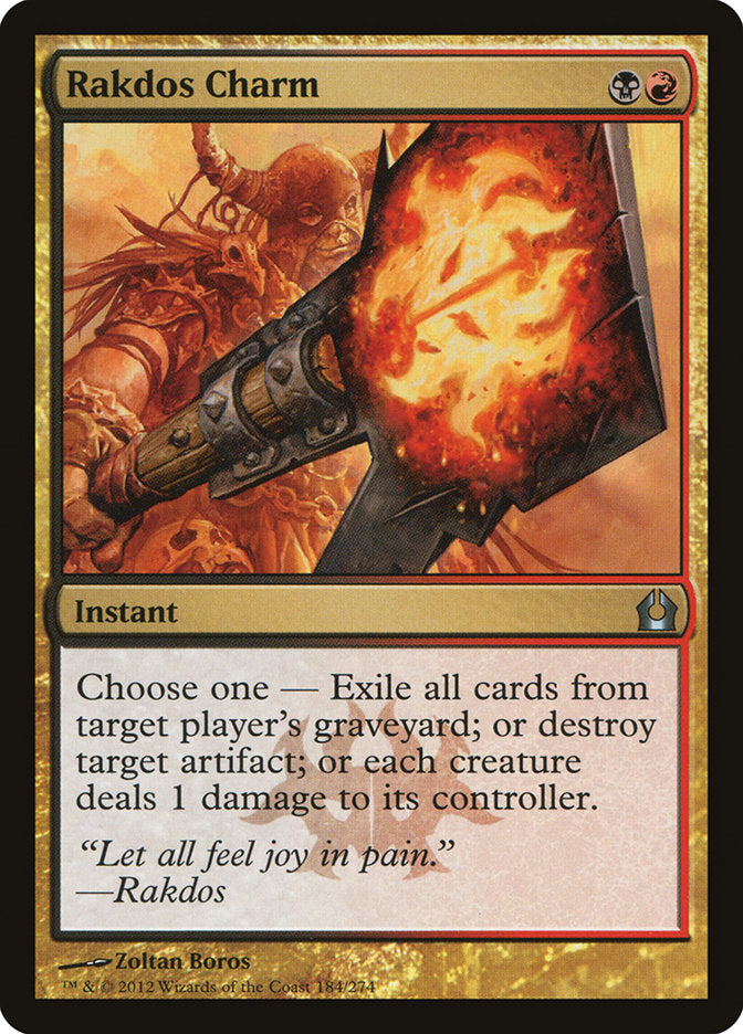 Rakdos Charm rtr 184