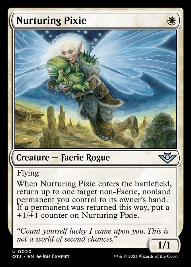 Nurturing Pixie otj 20