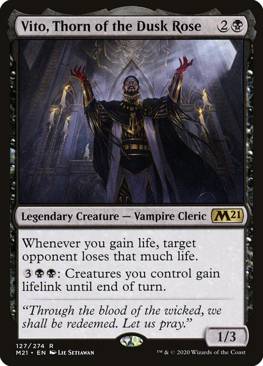 Vito, Thorn of the Dusk Rose m21 127