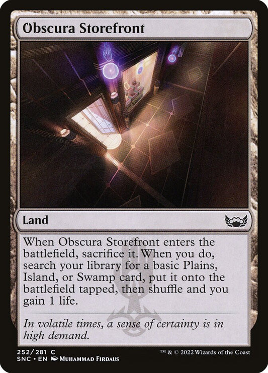 Obscura Storefront snc 252