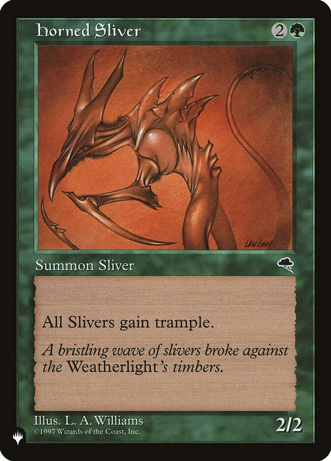 Horned Sliver plst TMP-234