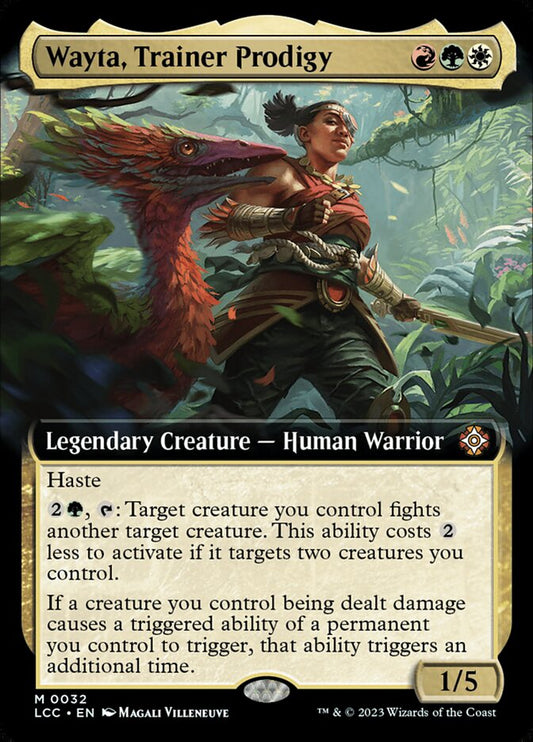 Wayta, Trainer Prodigy lcc 32