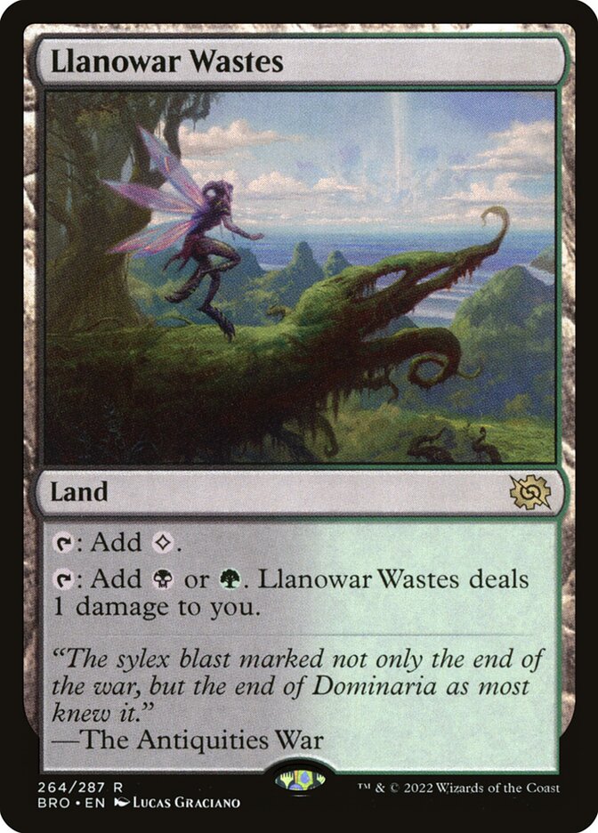Llanowar Wastes bro 264