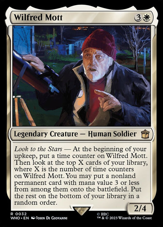 Wilfred Mott who 32