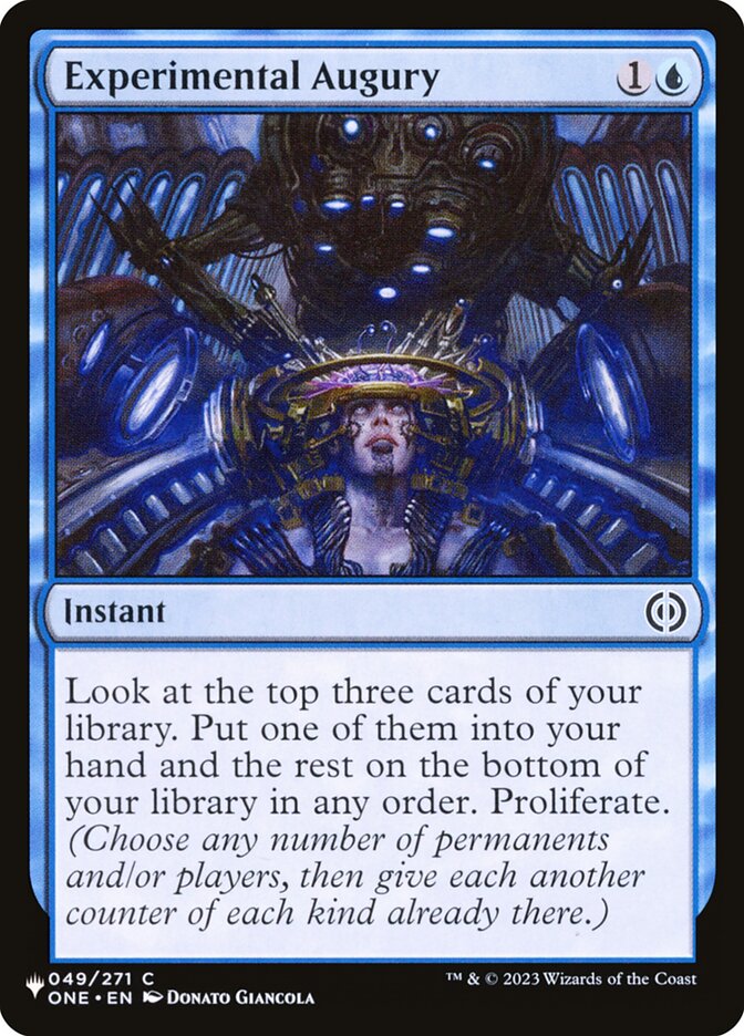 Experimental Augury plst ONE-49