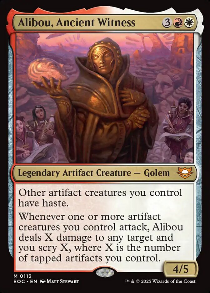 Alibou, Ancient Witness eoc 113