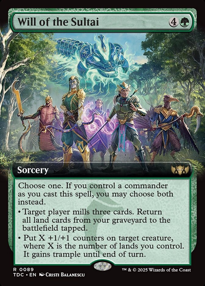 Will of the Sultai tdc 89