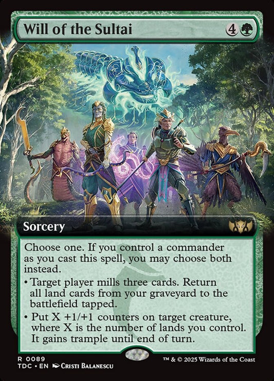 Will of the Sultai tdc 89