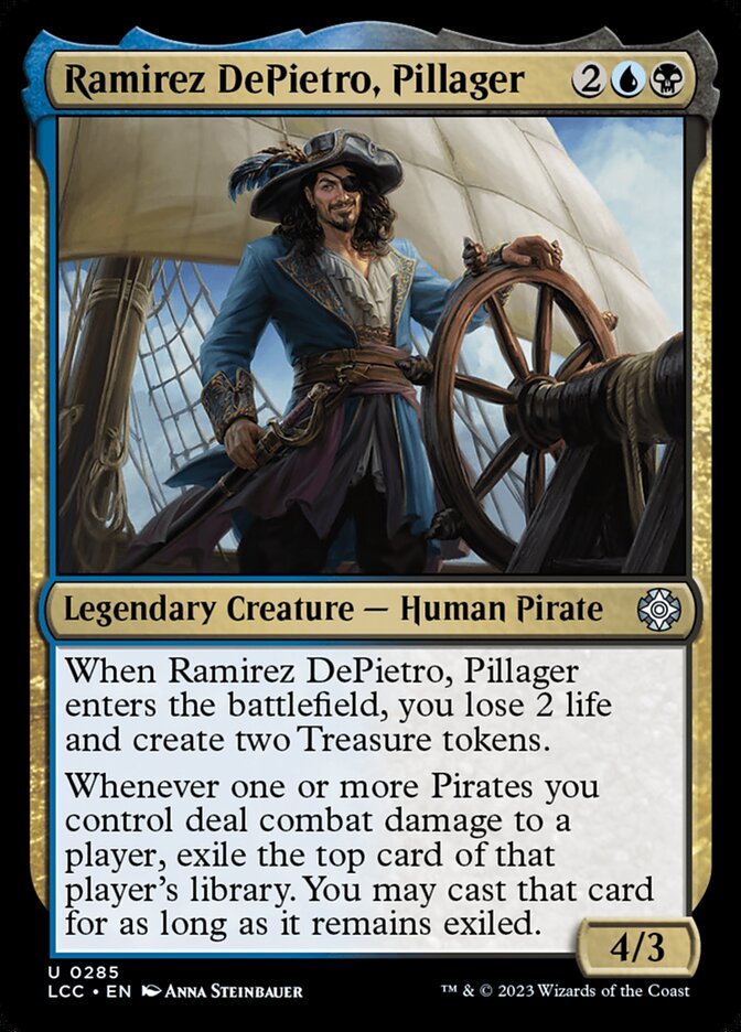 Ramirez DePietro, Pillager lcc 285