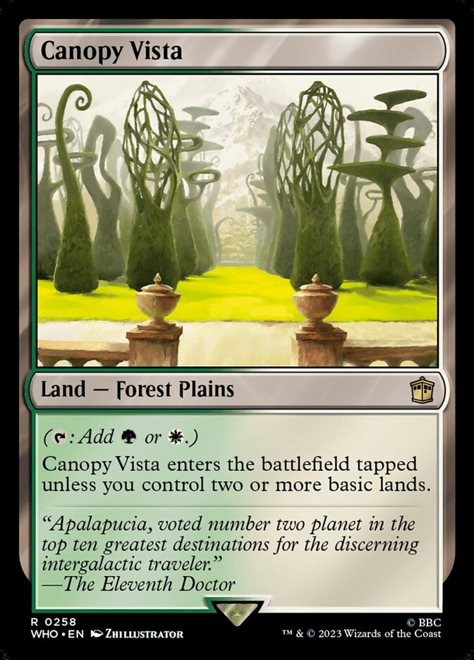 Canopy Vista who 258