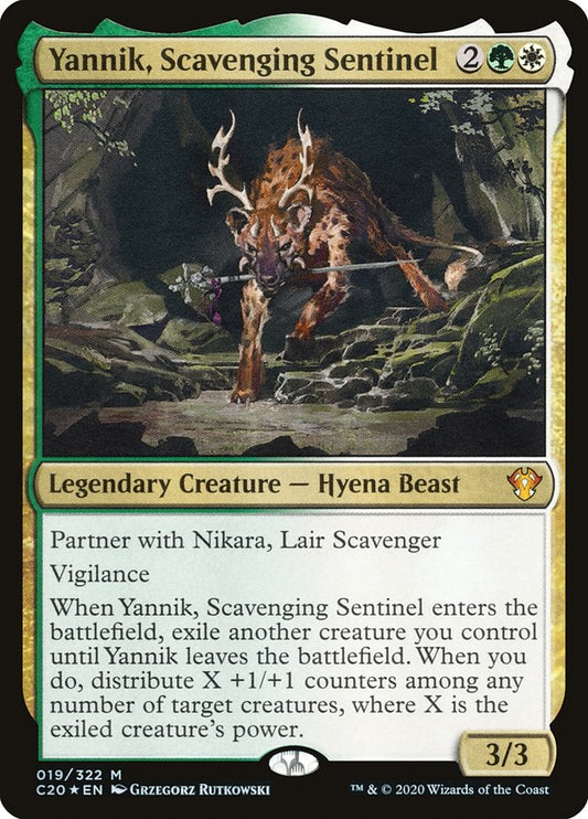 Yannik, Scavenging Sentinel c20 19