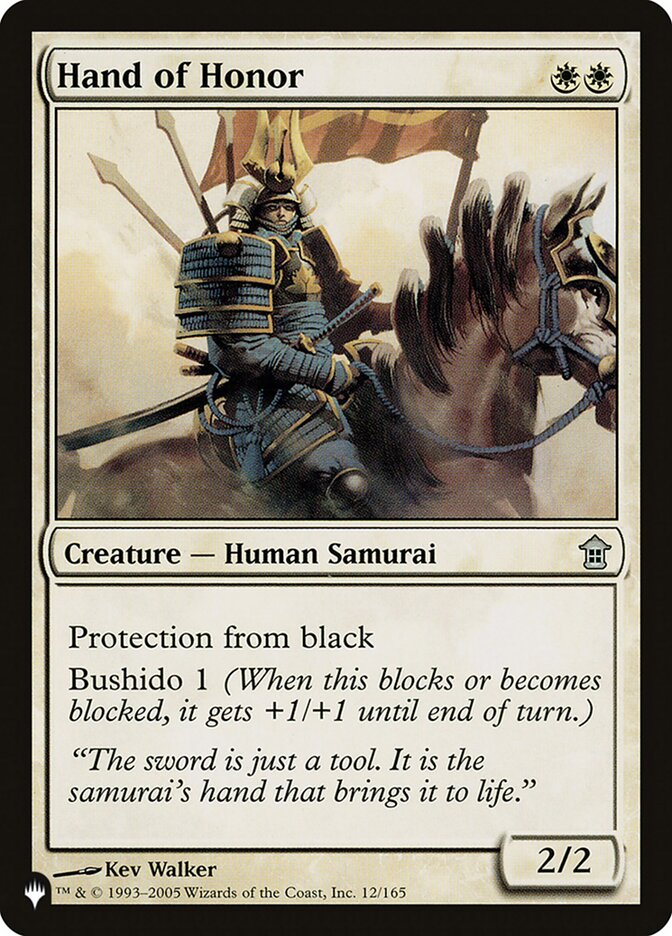 Hand of Honor plst SOK-12
