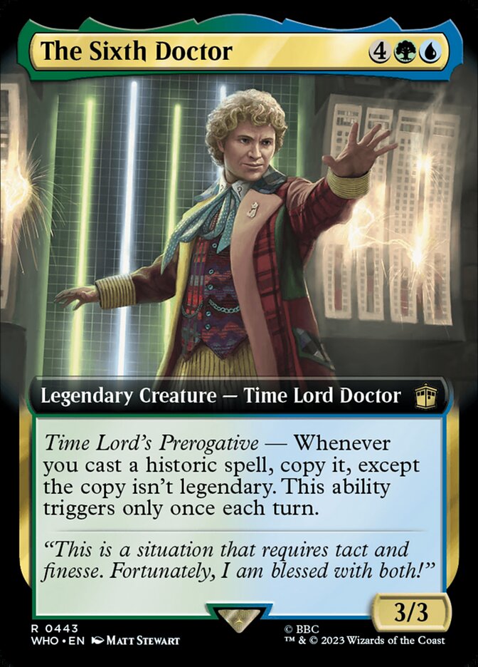 The Sixth Doctor who 443