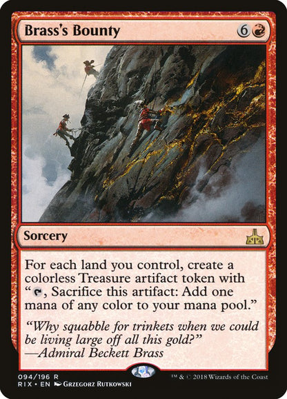 Brass's Bounty rix 94