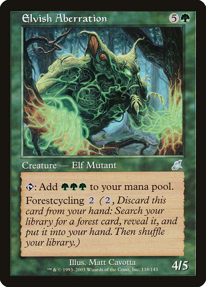 Elvish Aberration scg 118