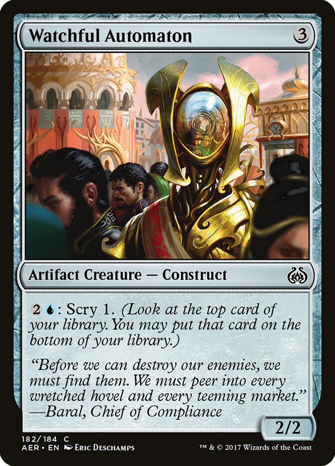 Watchful Automaton aer 182