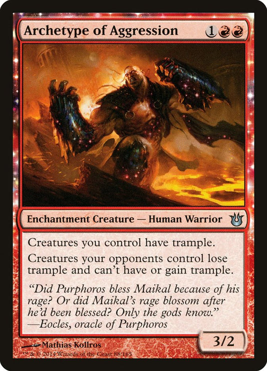 Archetype of Aggression bng 88