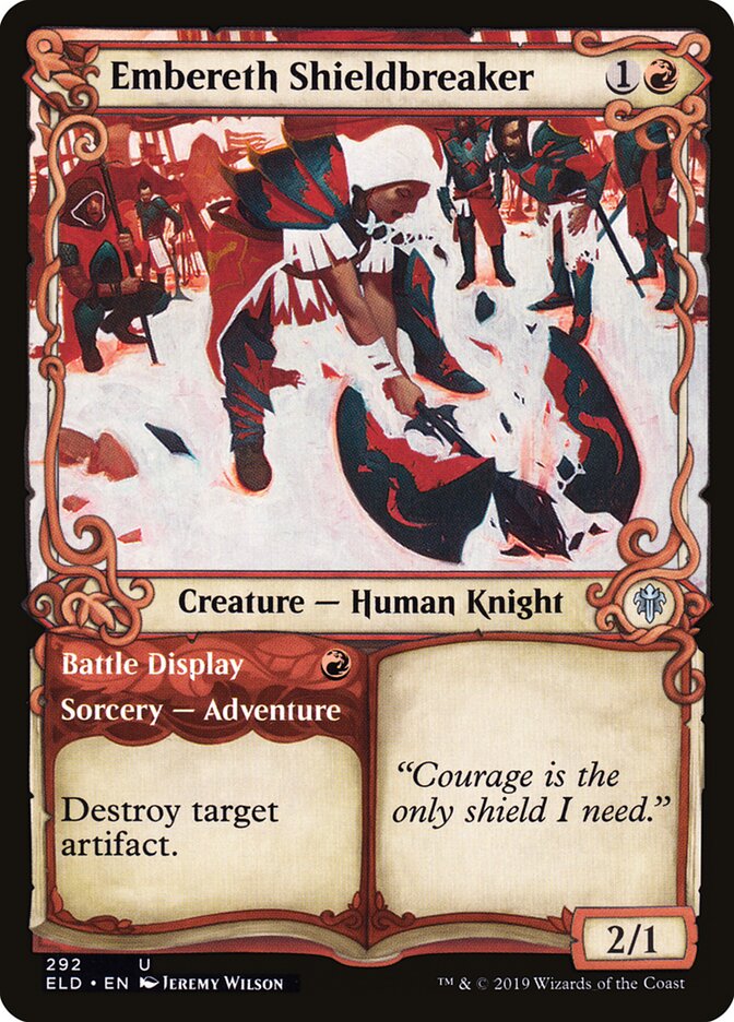 Embereth Shieldbreaker // Battle Display eld 292