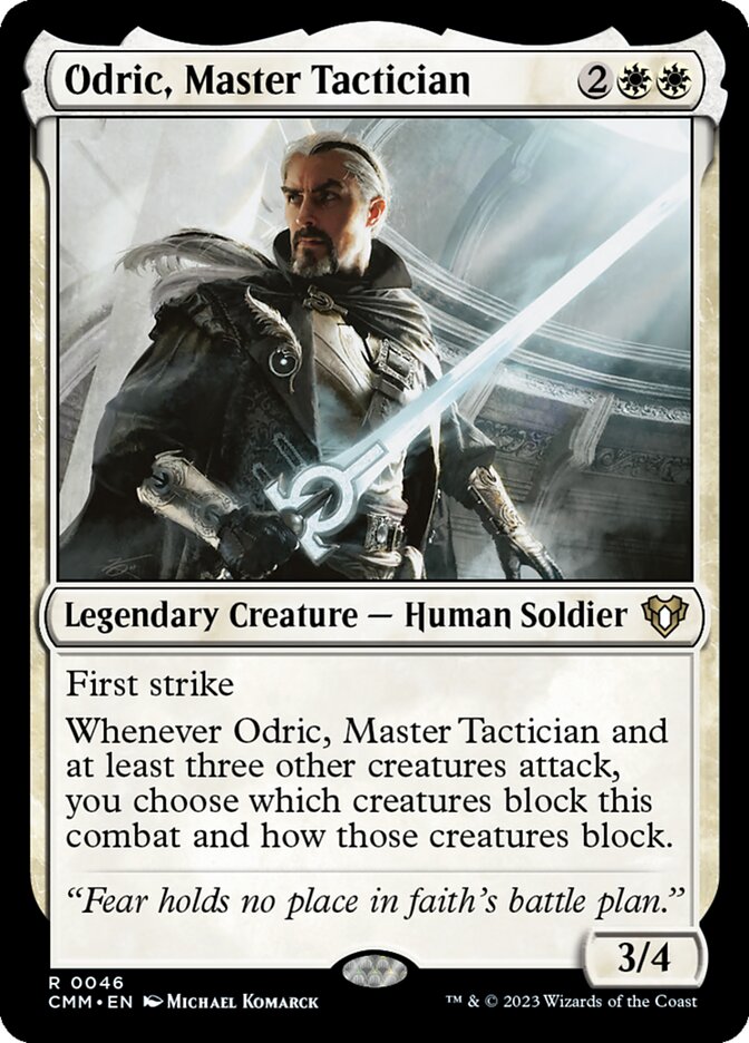 Odric, Master Tactician cmm 46