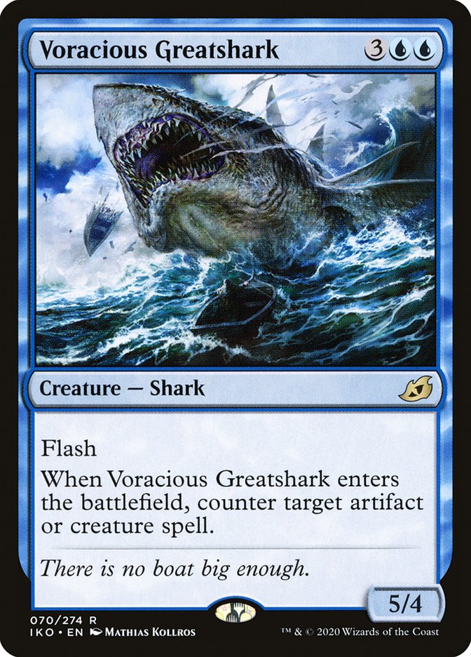 Voracious Greatshark iko 70