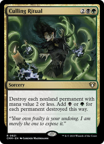 Culling Ritual cmm 921