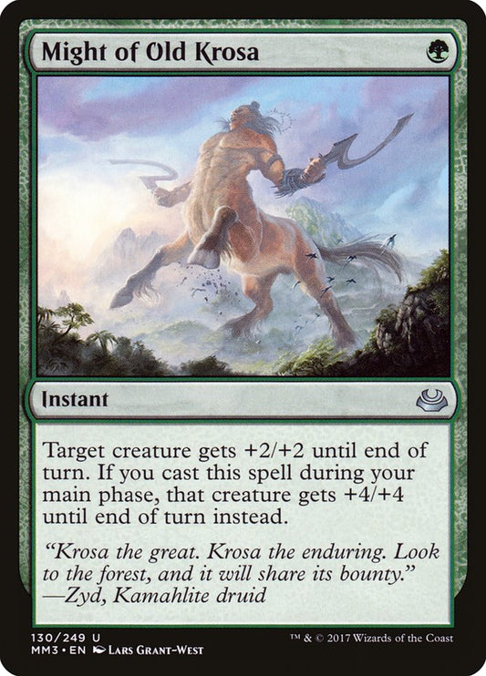 Might of Old Krosa mm3 130
