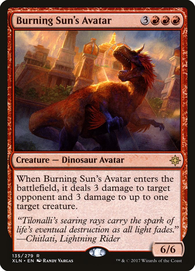 Burning Sun's Avatar xln 135
