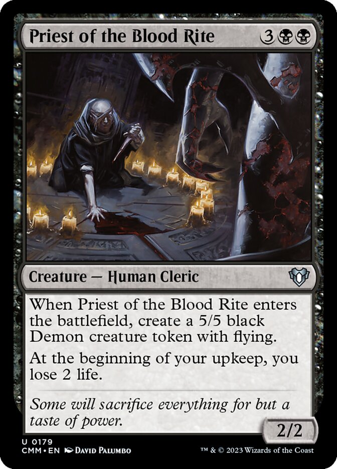 Priest of the Blood Rite cmm 179