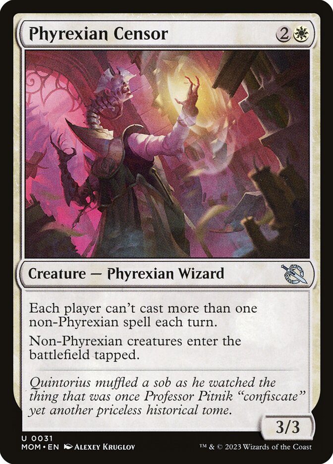 Phyrexian Censor mom 31