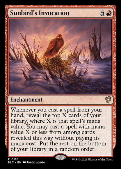 Sunbird's Invocation blc 116