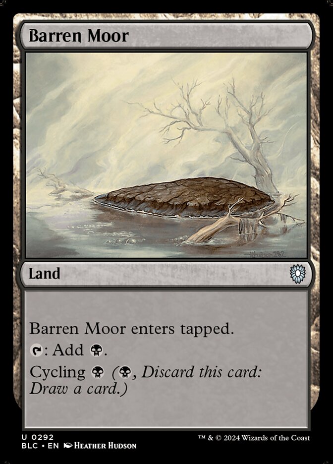 Barren Moor blc 292