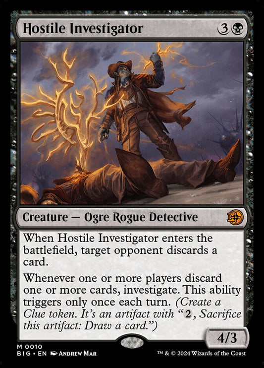 Hostile Investigator big 10