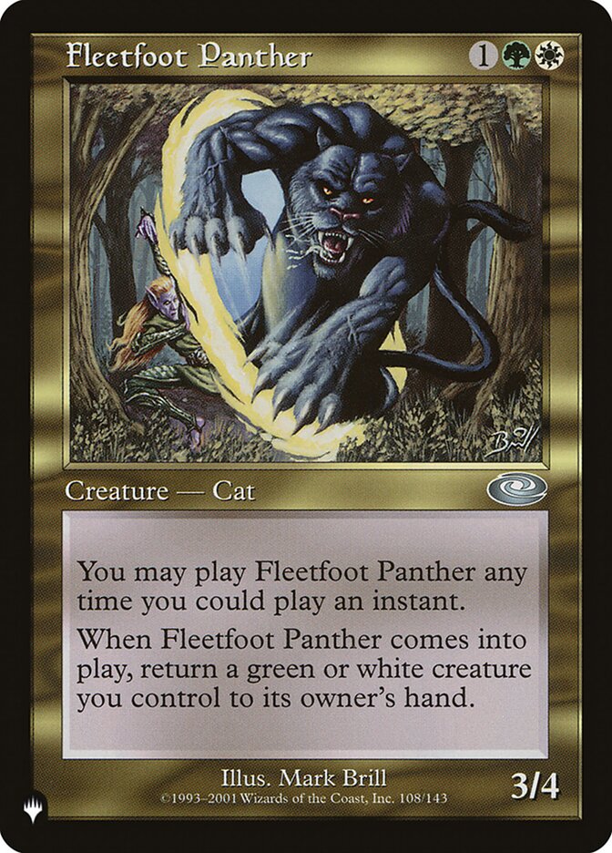 Fleetfoot Panther plst PLS-108
