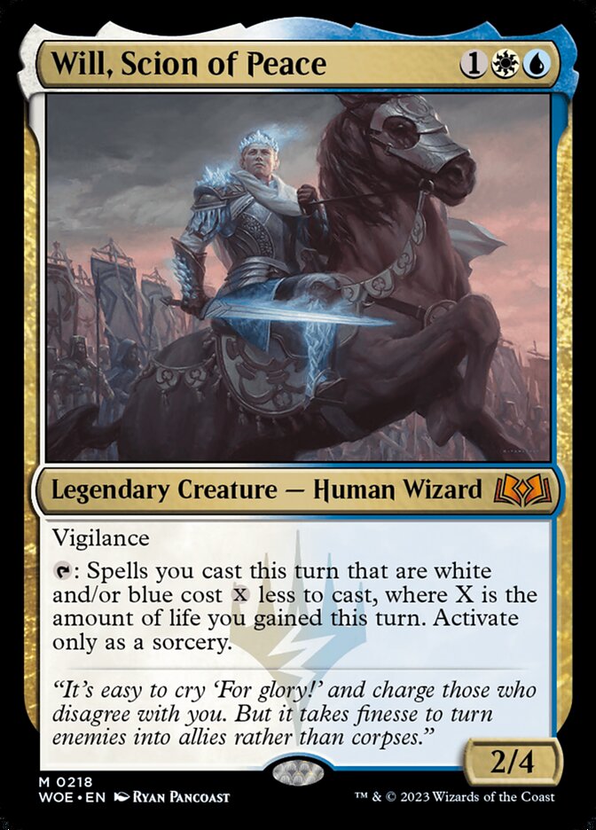 Will, Scion of Peace woe 218