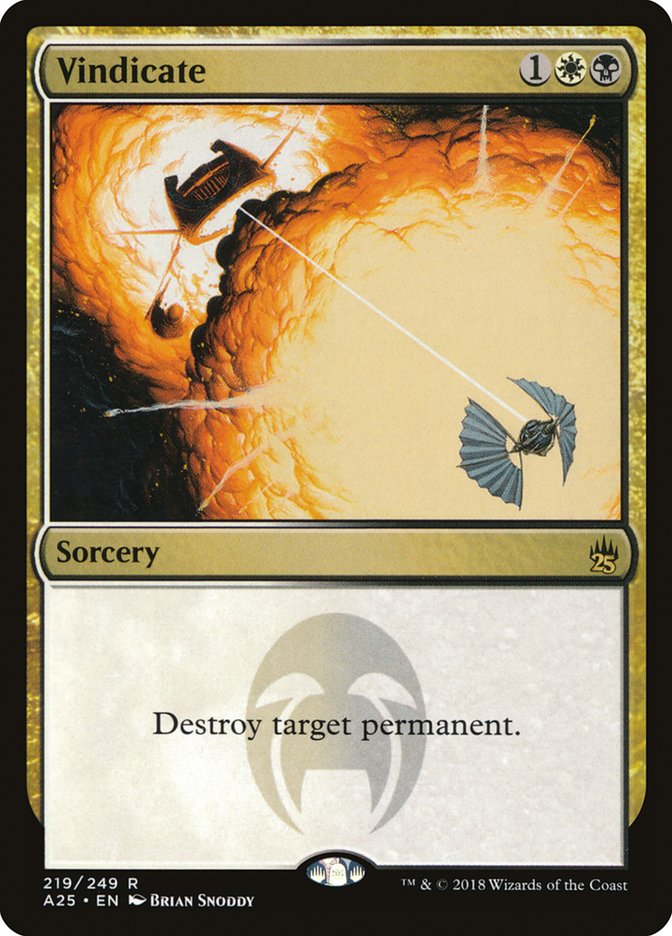 Vindicate a25 219