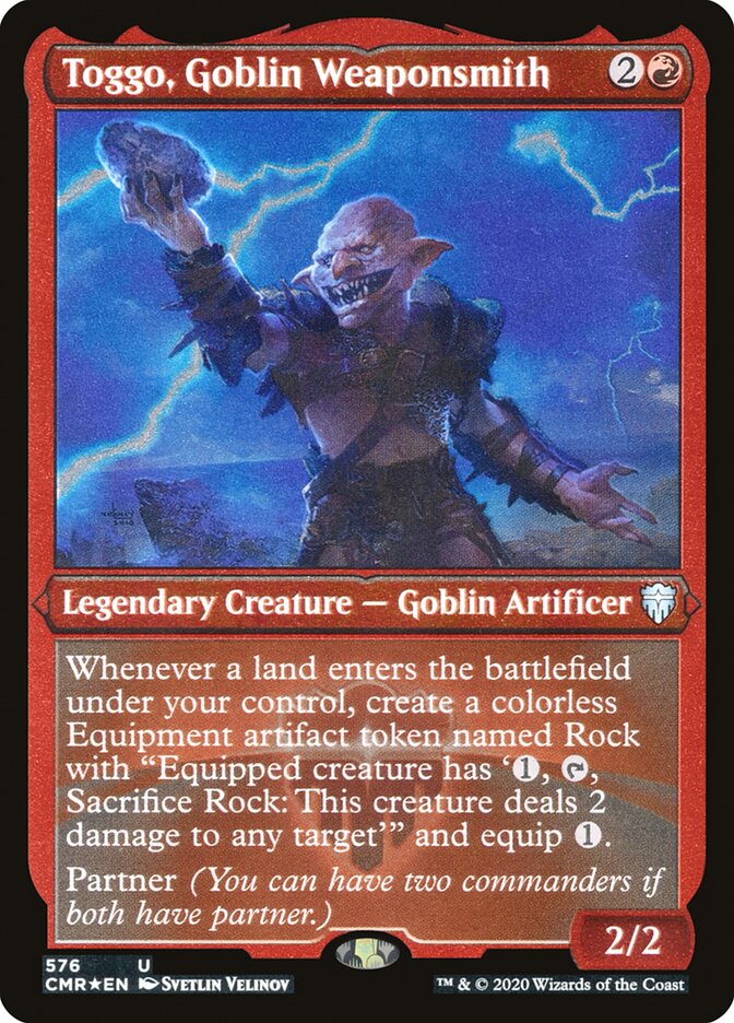 Toggo, Goblin Weaponsmith cmr 576
