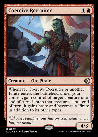 Coercive Recruiter lcc 222