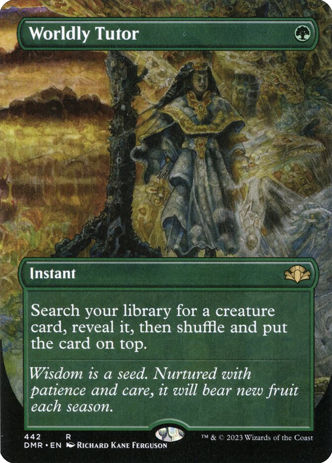 Worldly Tutor dmr 442