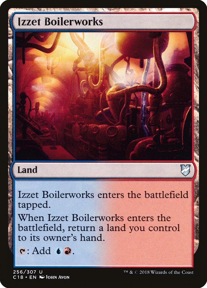 Izzet Boilerworks c18 256
