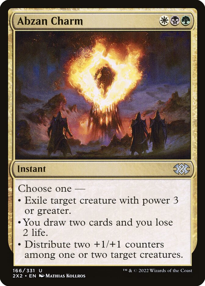 Abzan Charm 2x2 166