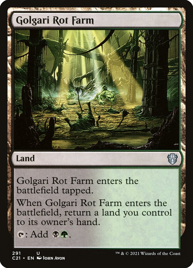 Golgari Rot Farm c21 291