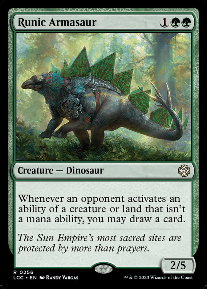 Runic Armasaur lcc 256